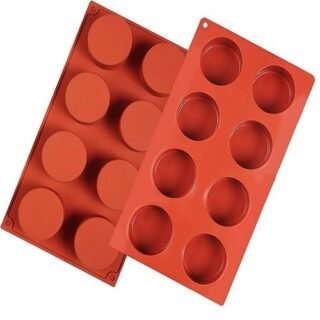 Silicone Muffin Shape Chocolate Mould (Pack Of 1)