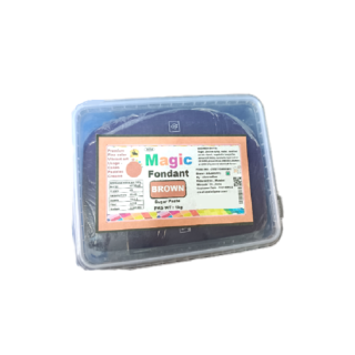 Sugar Paste Brown Fondant 1 kg For Cake Decorating