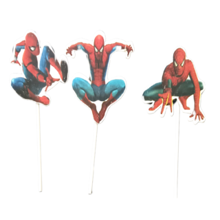 Cartoon Cake Topper For Birthday Party