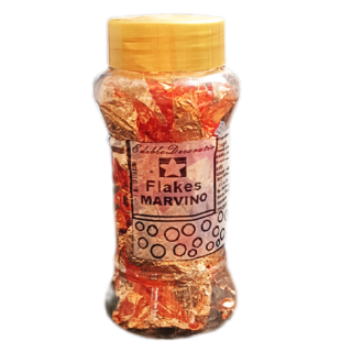 Marvino Copper Flakes For Cake Decorating