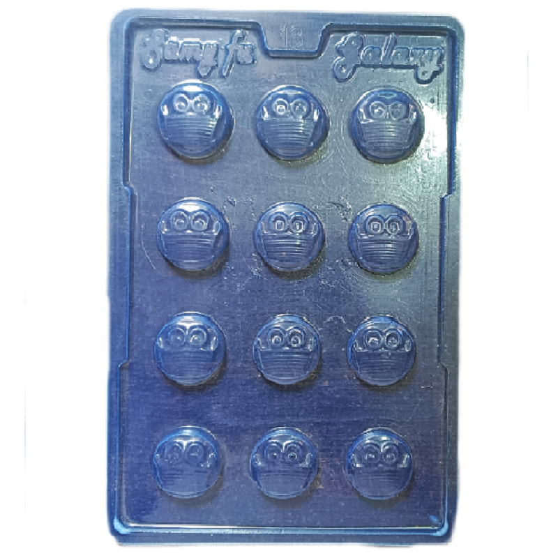 PVC Mask Smile Chocolate Mould (Pack Of 1)