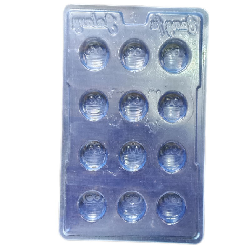 PVC Mask Smile Chocolate Mould (Pack Of 1) - Image 2