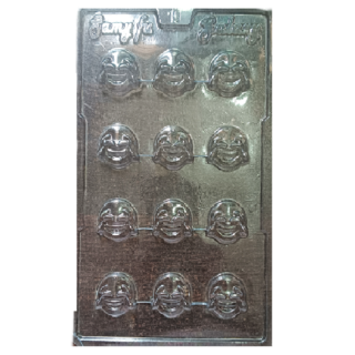 PVC Laughing Smile Chocolate Mould (pack of 1)