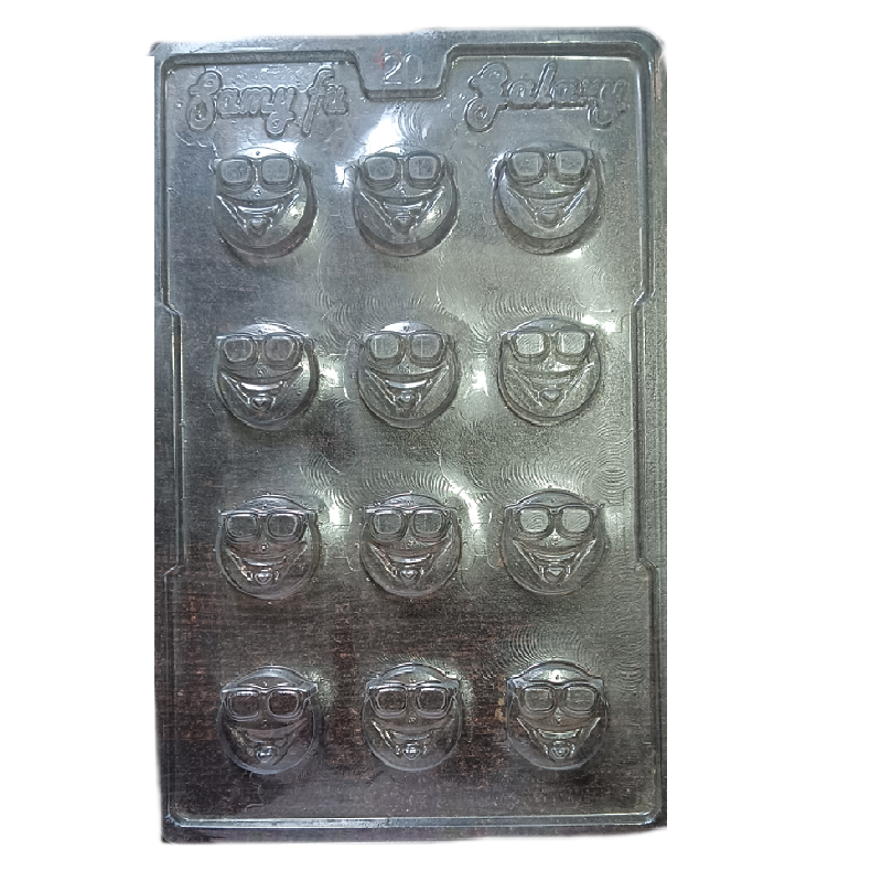 PVC Smile Chashma Chocolate Mould (pack of 1)
