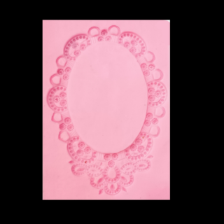 Silicone Circle Flower Design Fondant Molds (Pack Of 1)