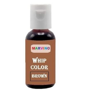Marvino Whip Colors Edible Food Colours (Brown)
