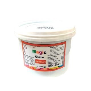 Chocolate Glaze 2.5 kg For Cake Decorating