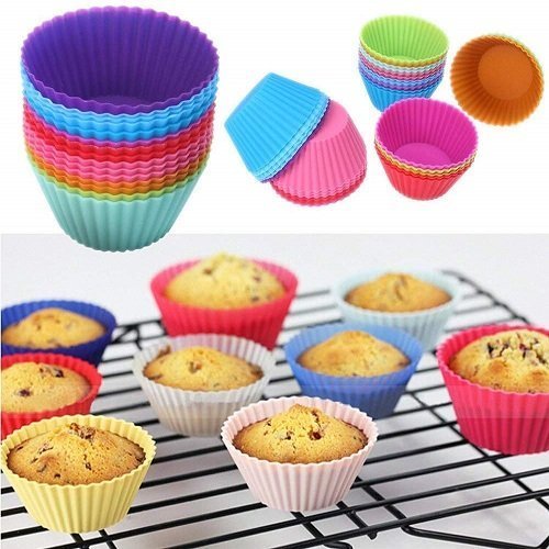Silicone Cupcake Mould (Pack Of 12) - Image 2
