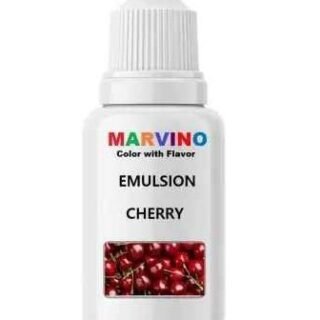 Marvino Emulsion 20ml ( CHERRY ) Flavored, for Cakes ice Creams Pastries .