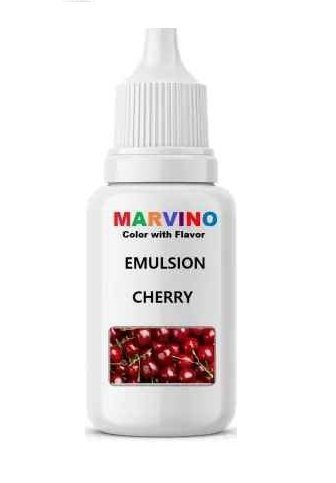 Marvino Emulsion 20ml ( CHERRY ) Flavored, for Cakes ice Creams Pastries .
