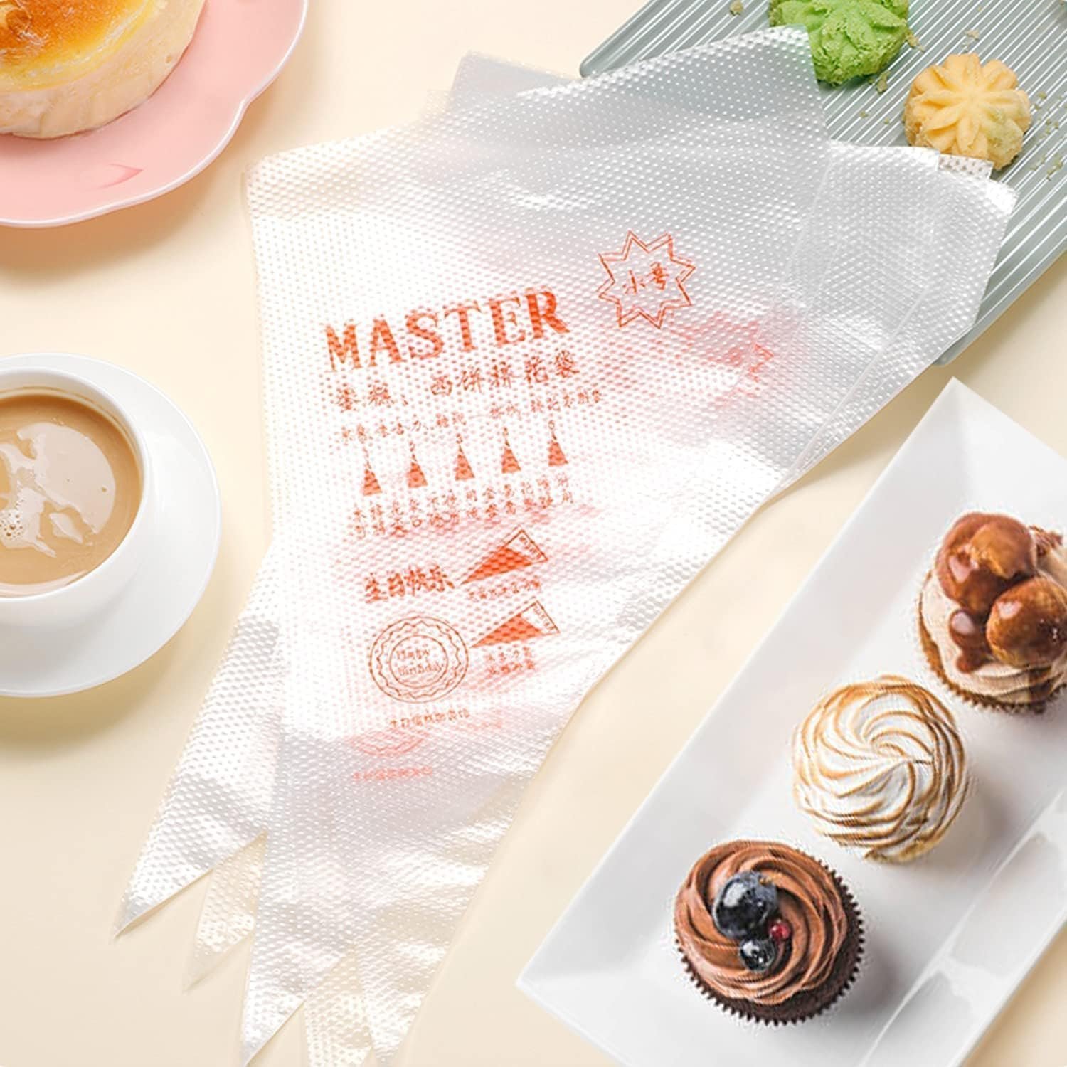 Premium Icing Bags Food Grade Icing Piping Bags(25) - Image 2