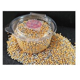 Xilla Magic Silver & Golden Small Balls Sprinkles For Cake Decoration - Image 2