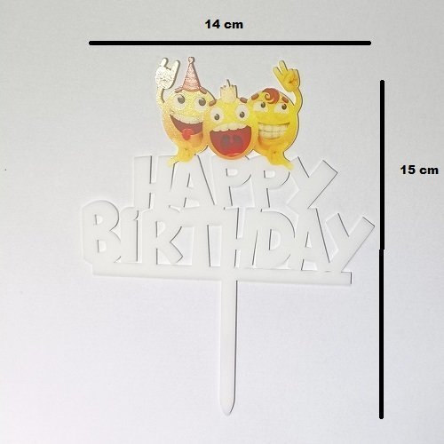#1 Happy Birthday Cake Topper For Kids Birthday - Image 2