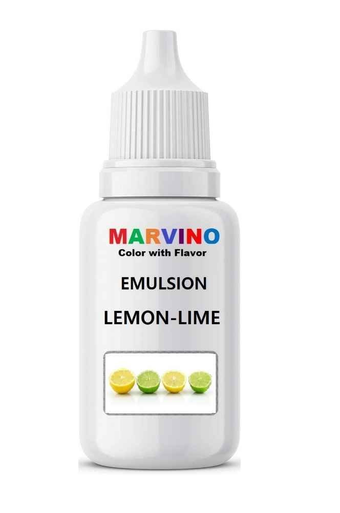 Marvino Emulsion (20ml Lemon-Lime) Flavored for Cakes ice Creams Pastries