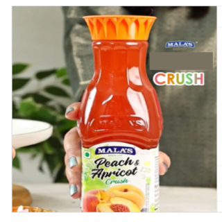 Mala's Peach & Apricot Crush 750ml Pet Bottle