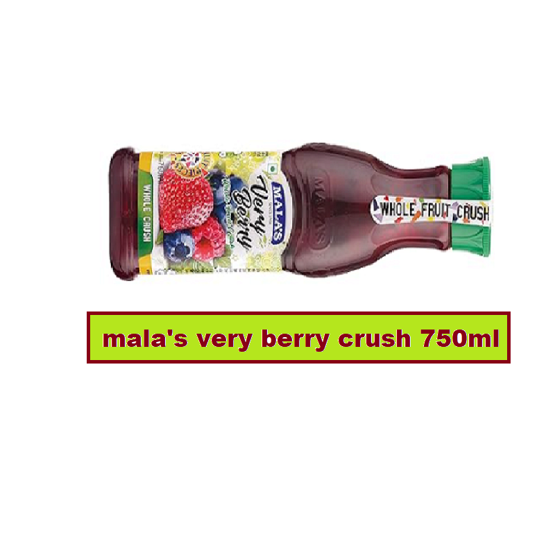 Mala's Crush Very Berry 750ml Bottle - Image 2