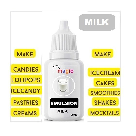 Xila Magic Milk Emulsion Flavored for cakes icecreams shakes smoothies - Image 2