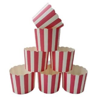 Paper Cupcake Liners, Muffin Cups for Baking/Wedding/Functions/Party (Random Colors and Designs) Medium- Pack of 24