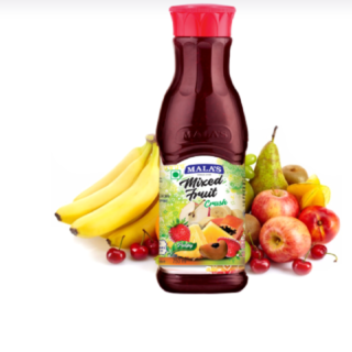 Mala's Mixed fruit Crush (750 ml) PET Bottle