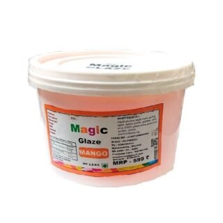Mango Glaze 2.5 kg For Cake Decorating.