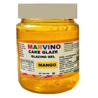 Mango Glaze 200 gm For Cake Decorating