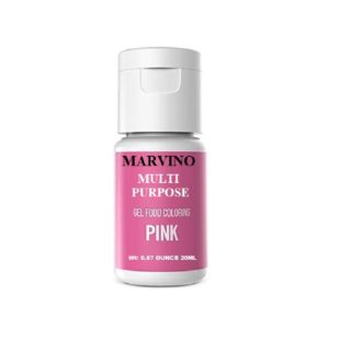 Marvino Multipurpose Gel Food Colour (Pink)