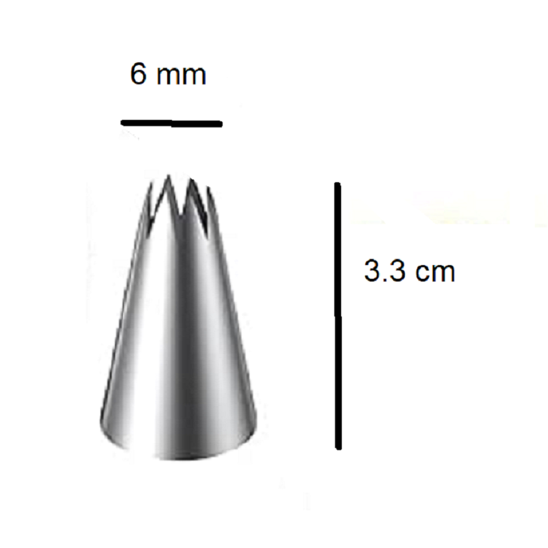 Icing Piping Nozzle For Decorating Cakes, Cupcakes - Image 2