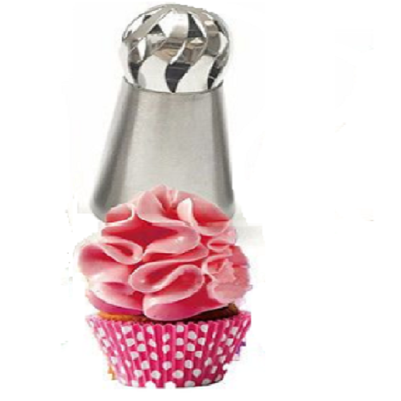 Ball Shape Icing Piping Nozzles Cake Decorating Tool Pastry Cream Spout for Baking