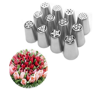 Cake Decorating Nozzle Set of 12 pcs