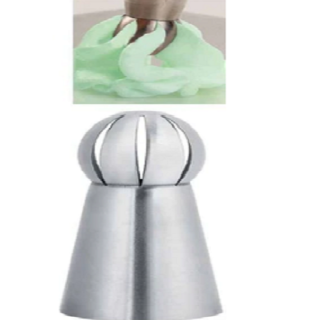 Ball Shape Icing Piping Nozzles Cake Decorating Tool Pastry Cream Spout for Baking