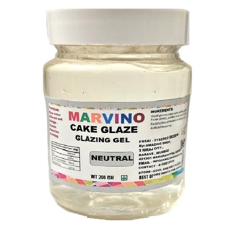 Neutral Glaze 200 gm For Cake Decorating. - Image 2