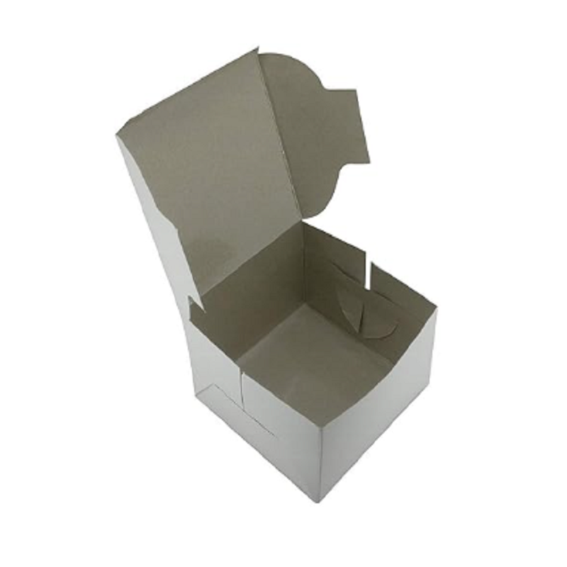 Cake Pastry Packing box ( 4*4*3) FOR 2 Cakes Capacity(pack of 25)