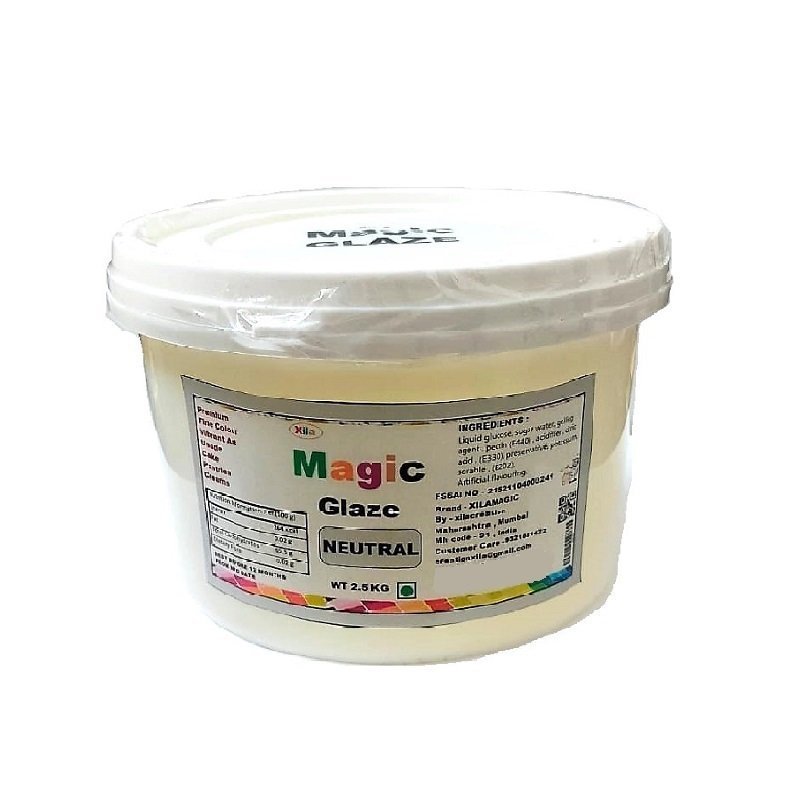 Neutral Glaze 2.5 Kg For Cake Decorating.