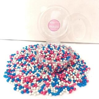 Xila magic Multicolor Balls For Cake Decoration100gm, multicolor Sprinkles For Cake,