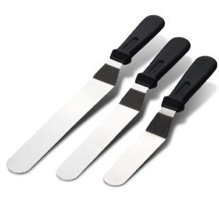 Icing Spatula Perfect Palette Knife for Baking or Frosting 3Pack