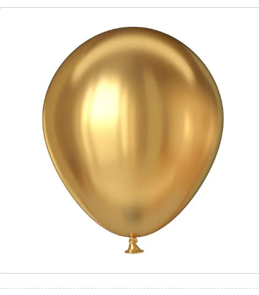 Golden Color Balloon (pack of 25 ) - Image 3