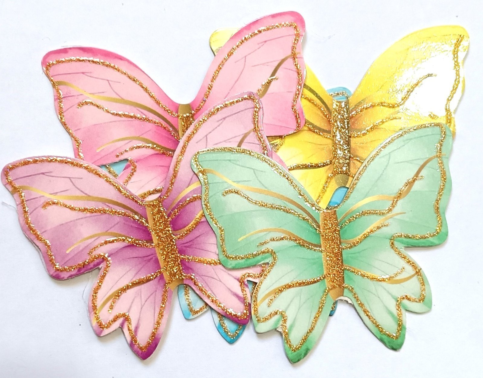 Rainbow With Butterfly Cake Topper (pack of 6 ) - Image 3