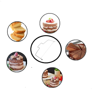 Layer Cake Cutter Stainless Steel Pack of 1