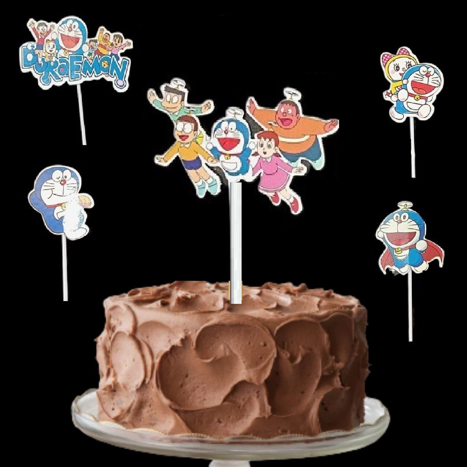 Cartoon Cake Topper For Kids Birthday - Image 2