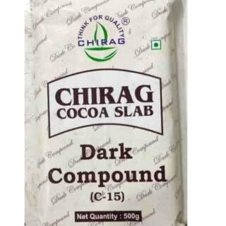 Chirag Cocoa Slab Dark Compound 500g