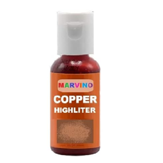 Marvino Whip Colors Edible Food Colours (Copper Highliter Colour)