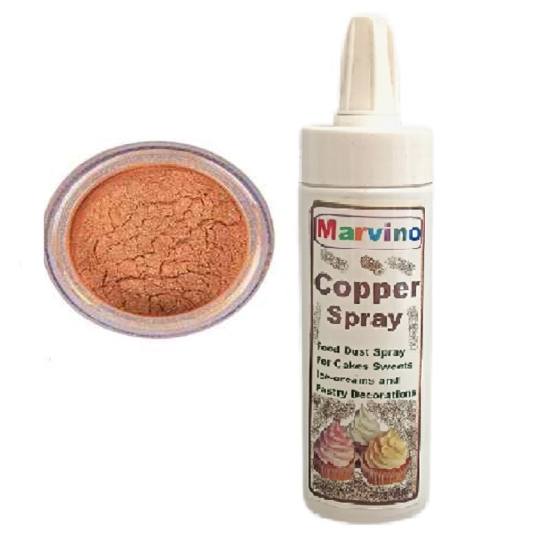 Marvino Food Dust Powder Color Spray (Copper) - Image 2