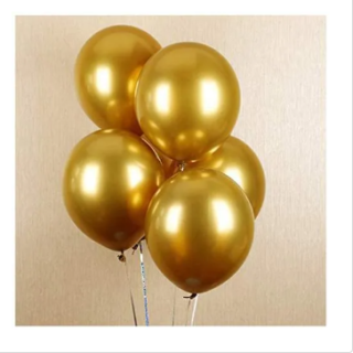 Golden Color Balloon (pack of 25 )