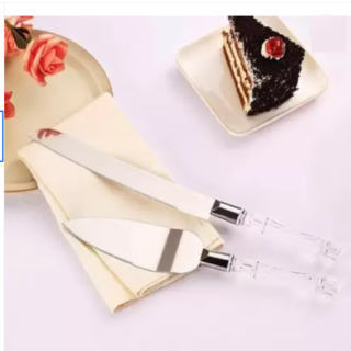 Cake Knife Set Stainless Steel Cake Server (pack of 2 )