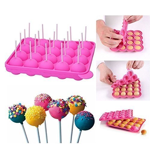 Silicone Lollipop Chocolate Mould (Pack Of 1) - Image 3