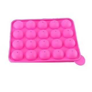 Silicone Lollipop Chocolate Mould (Pack Of 1)