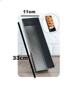 non-stick Steel Bread Pan Pack Of 1 - Image 2