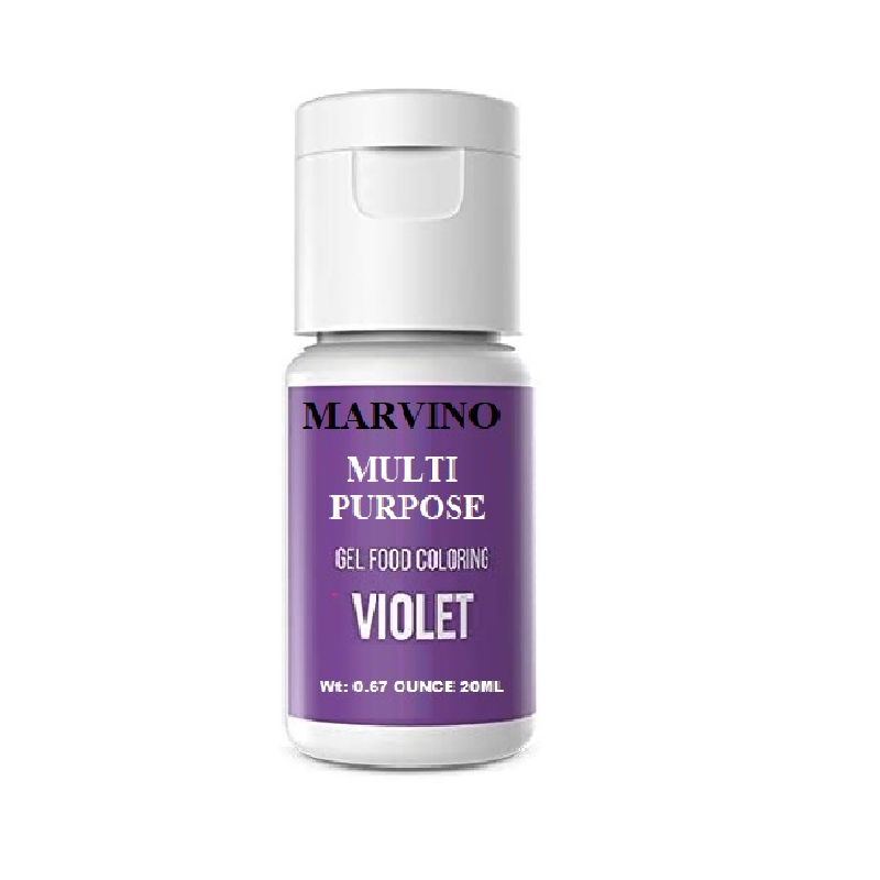 Marvino Multipurpose Gel Food Colour (Violet)