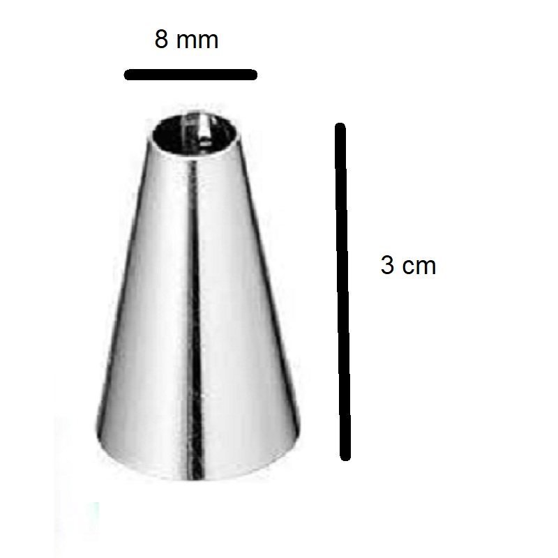 Icing Piping Nozzle For Decorating Cakes, Cupcakes - Image 2