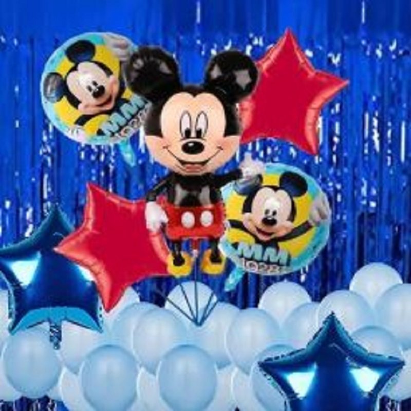 #5 Cartoon Foil Ballon Pack Of 1 - Image 2